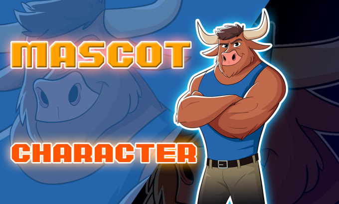 Gig Preview - Create a professional character, mascot, animal cartoon logo