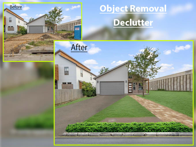 Gig Preview - Declutter, object removal for you real estate property