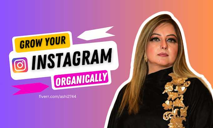 Gig Preview - Boost your instagram followers and  engagement with organic growth marketing