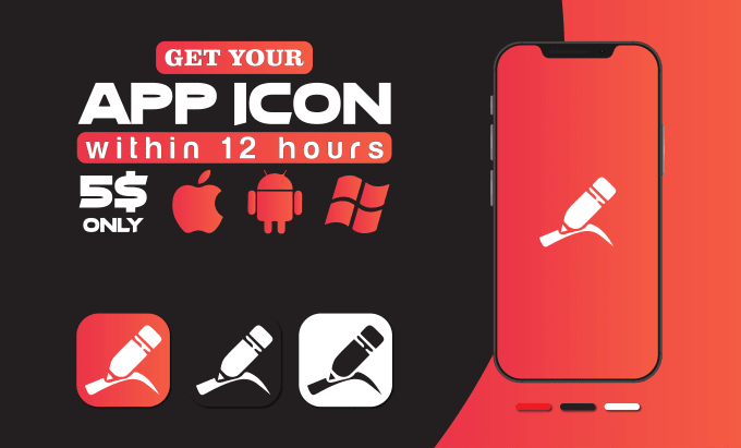 Bestseller - design professional ios or android app icon logo