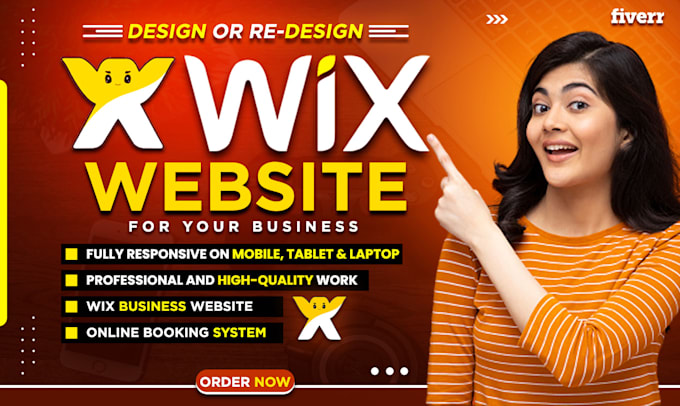 Gig Preview - Develop, design, or redesign wix studio website, figma to wix, ecommerce store