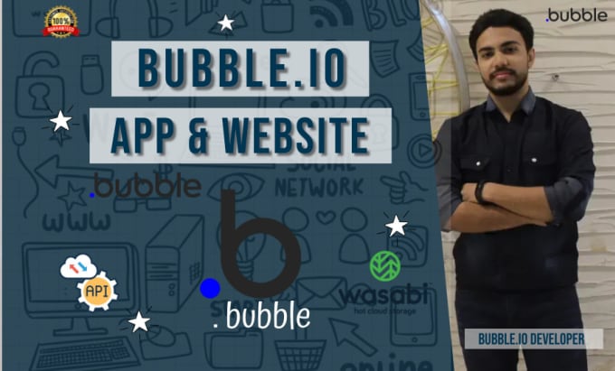 Gig Preview - Build responsive bubble io web application or design website