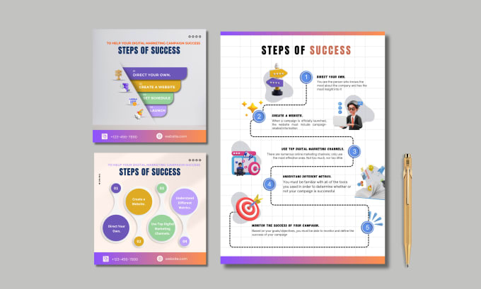 Gig Preview - Create flowcharts business infographics process flow and diagrams