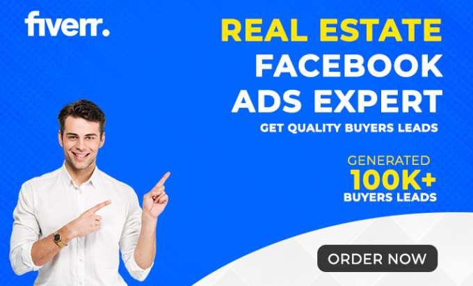 Gig Preview - Be your real estate facebook ads expert, generate leads