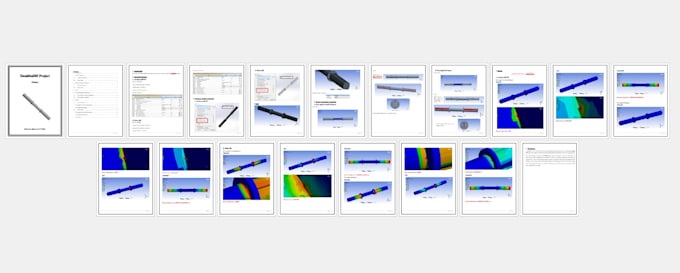 Gig Preview - Do mechanical engineering fyp project report writing