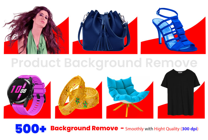 Gig Preview - Photo background removal,clipping path, resize, color change