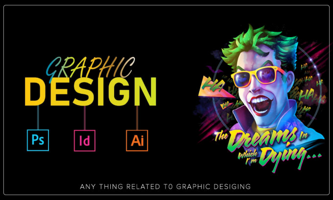 Gig Preview - Create any graphic design, and photoshop work