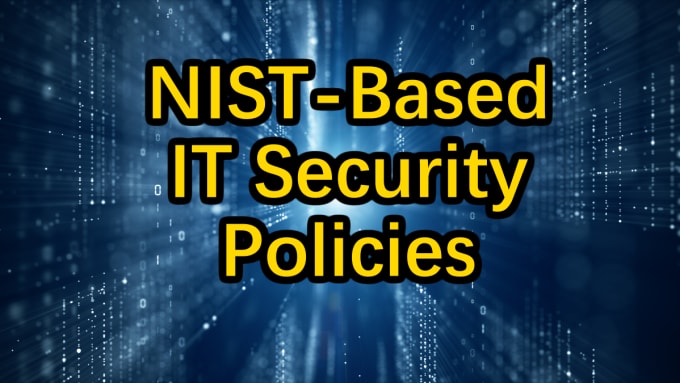 Bestseller - create IT security policies based on nist standards