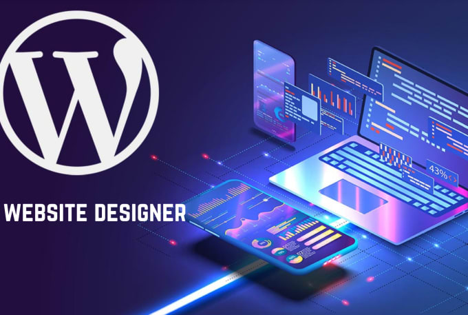 Gig Preview - Build wordpress website design and website development