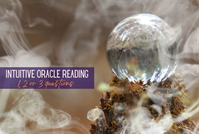 Gig Preview - Provide an intuitive and in depth oracle reading