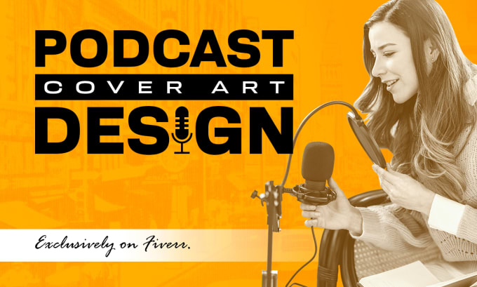 Gig Preview - Design a stunning and professional podcast cover art