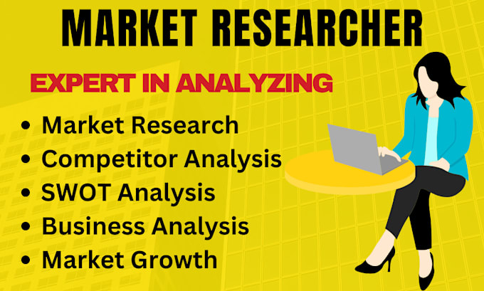 Gig Preview - Do market research and competitor analysis swot analysis