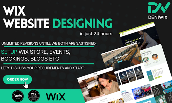 Gig Preview - Design, develop or redesign your business wix website