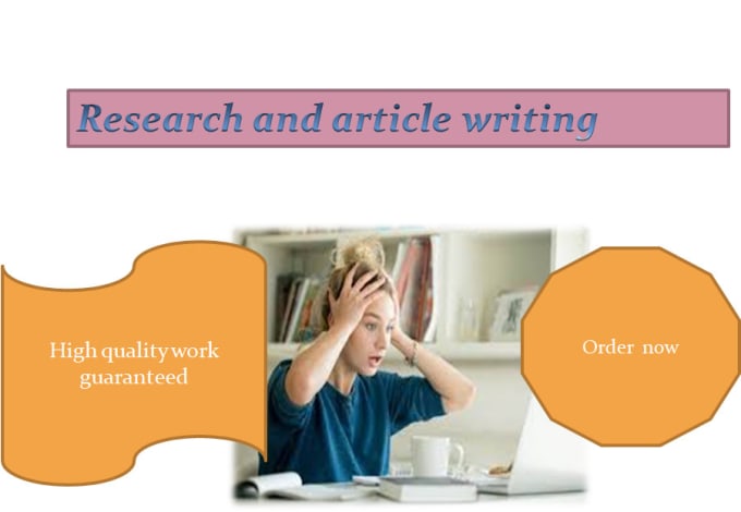 Gig Preview - Provide you with high quality research and article writing services online