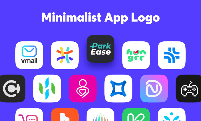 Gig Preview - Design clean minimalist app icon logo