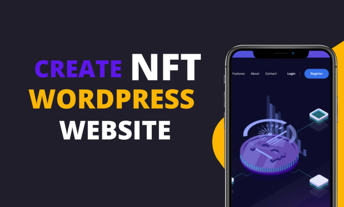 Gig Preview - Create nft wordpress website or landing page, crypto landing page