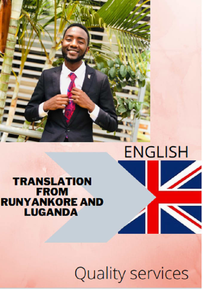 Bestseller - translate for you from english to luganda, runyankore and swahili