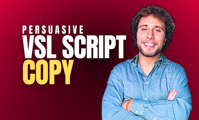 Gig Preview - Do effective video script writing and vsl copywriting