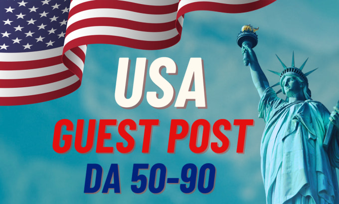 Gig Preview - Provide USA guest post on high da usa blogs,USA guest post