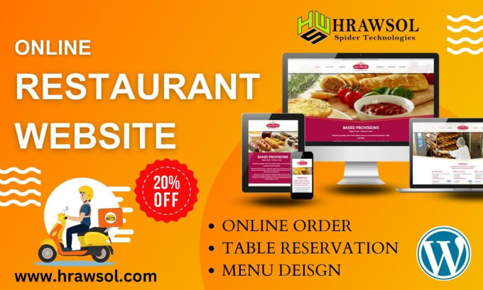 Bestseller - design restaurant website with online food order system delivery,pickup service