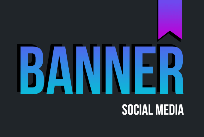 Gig Preview - Design your social media banner and web banner