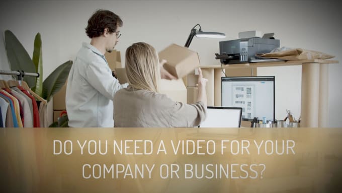 Gig Preview - Create a promotional video for your company or business