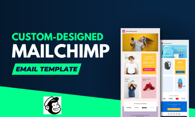 Gig Preview - Create mailchimp email template design