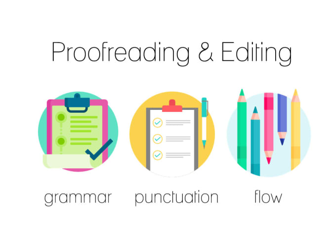 Gig Preview - Edit, proofread and improve your writing or website text