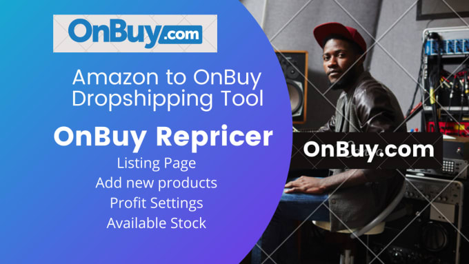 Gig Preview - Provide repricer to automate amazon to onbuy dropshipping