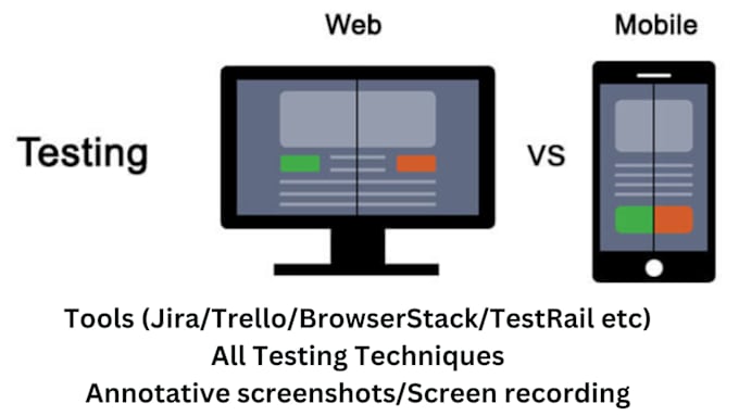 Gig Preview - Qa your website and mobile application