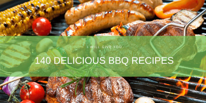 Gig Preview - Send you 140 mouthwatering BBQ recipes for outdoor camping