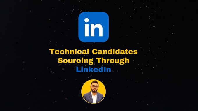 Gig Preview - Source technical candidates through linkedin