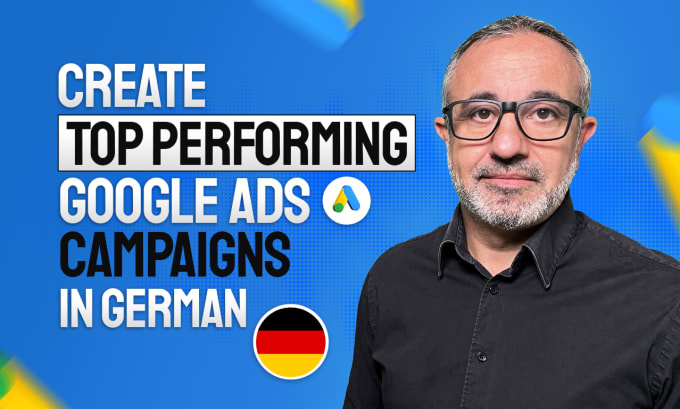 Gig Preview - Create top performing google ads campaigns in german