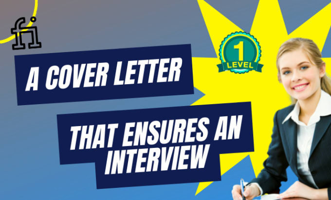 Gig Preview - Professionally write your cover letter from scratch