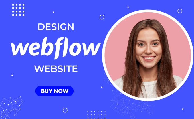 Gig Preview - Design, redesign, update or fix webflow website, convert your figma to webflow