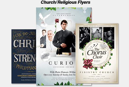 Gig Preview - Create a professional flyer for your church event