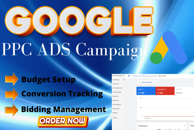 Gig Preview - Setup google search ads optimize and manage the PPC campaign