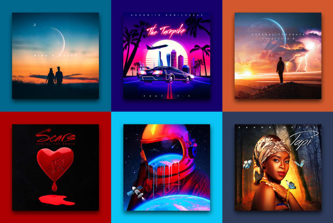 Gig Preview - Professionally design your album cover art or music artwork