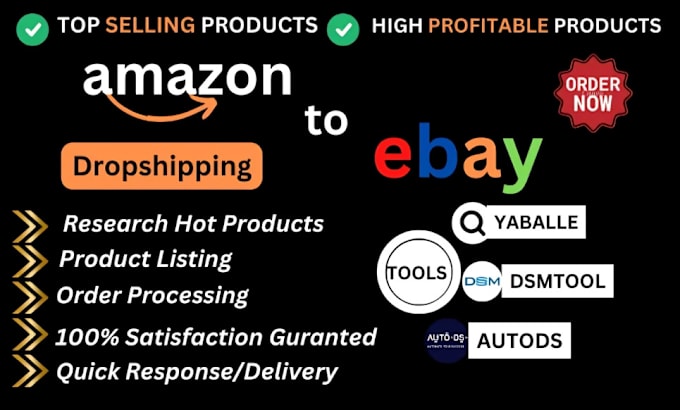 Bestseller - do manage your ebay seller account for dropshipping