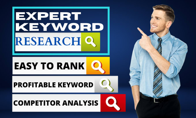 Gig Preview - Seo keyword research with long tail and competitor analysis