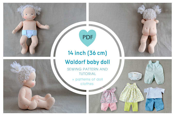 Gig Preview - Teach how to make a 14 inch waldorf baby doll