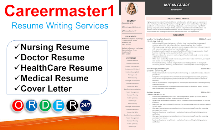 Gig Preview - Write professionally nursing, medical and healthcare resume