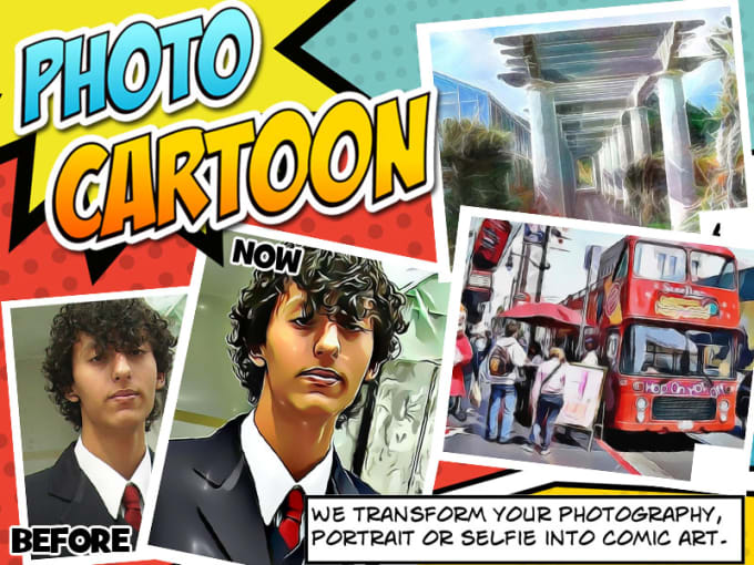 Gig Preview - Transform a photograph into a cartoon