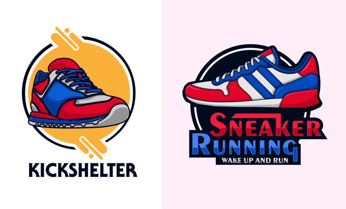 Logo sneakers