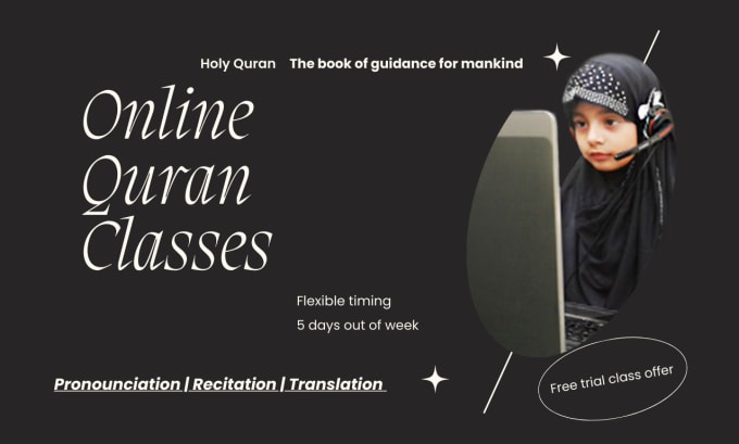 Gig Preview - Be an online quran tutor for you