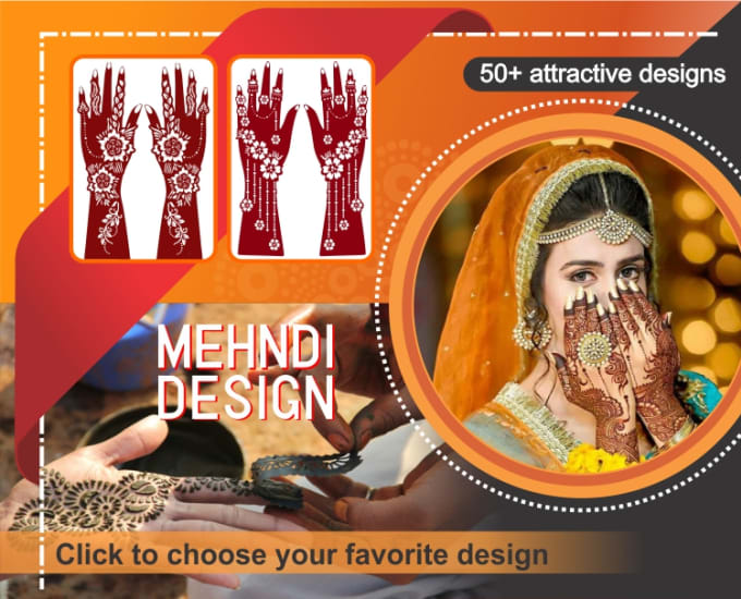 Bestseller - create attrective henna vector, tattos and henna logo