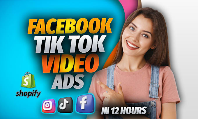 Bestseller - create dropshipping video ads for tik tok video ads or facebook ads