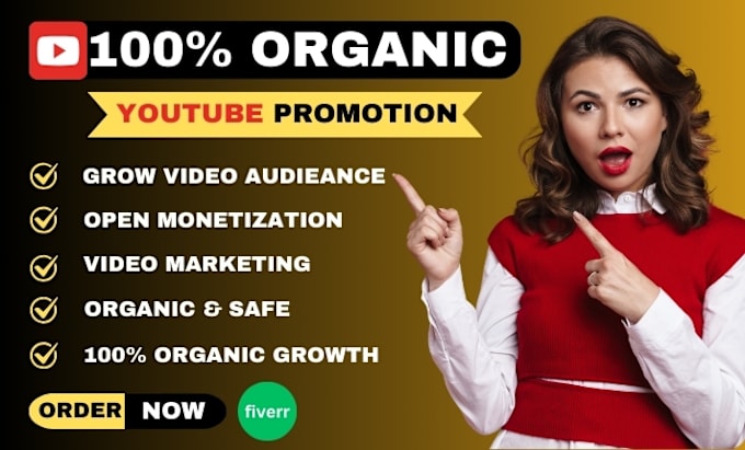 Gig Preview - Do youtube marketing and promotion to grow your channel