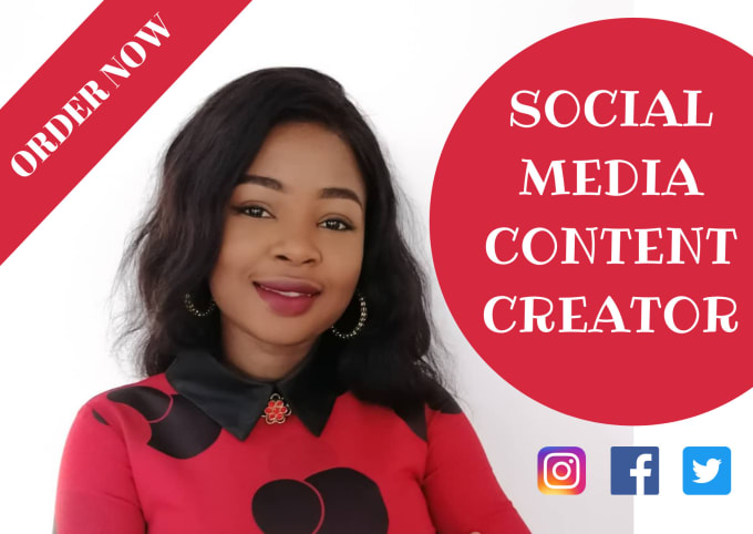 Gig Preview - Be your pro social media content creator