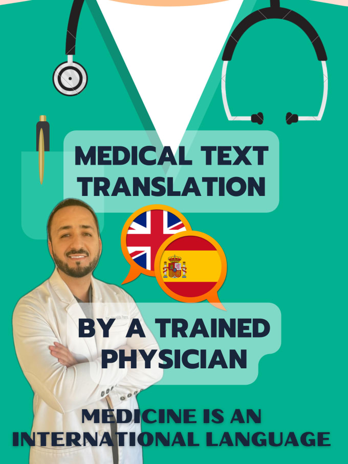 Bestseller - translate any medical text from english to spanish and viceversa